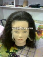 Indian virgin hair full lace wigs