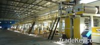 corrugated paperboard production line (single wall, double wall and tri