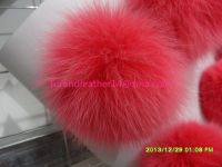 fox fur ball