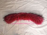 raccoon fur collar