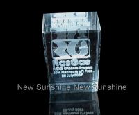 Sell Crystal Laser Cube Award