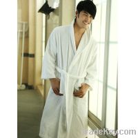 The general bathrobe of hotel spa