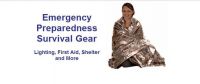 Silver Color Rescue Emergency blanket