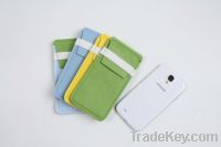2014 good quality 3mm thick felt mobile Phone or i Pod sleeve/case