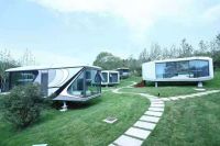 Prefab Container House outdoor sleeping cabin mobile exterior house