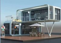 Prefab Container House outdoor sleeping cabin mobile exterior house container house home apple pod