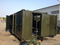 Prefab Container House outdoor sleeping cabin mobile exterior house army