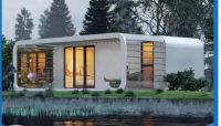 Prefab Container House outdoor sleeping cabin mobile exterior house home apple pod