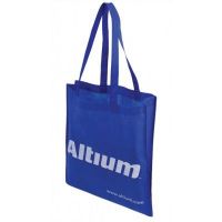 Non woven bags tote conference bag with V gusset