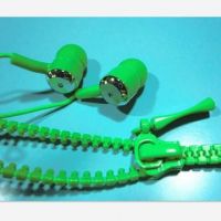 Stereo Zipper Earphones and Earbuds With Excellent Deep Bass