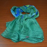 100%silk chiffon silk scarf