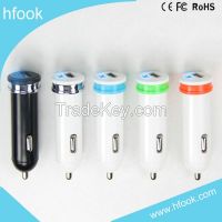 MULTI-COLOR USB CAR CHARGER