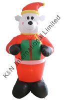 Sell 8FT Inflatable Polar Bear with Gift Box