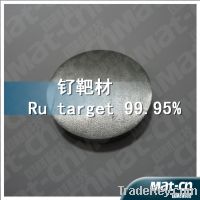 Sell Ruthenium Ru sputtering target