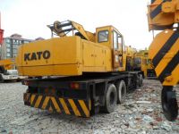 Sell used Kato 50ton truck crane, second hand mobile crane for sale