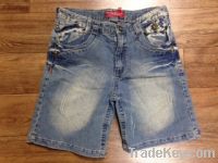 Used adult short jeans