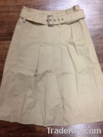 used ladies cotton skirt