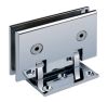 Short backplate glass door hinge 335