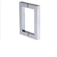 square shower door pull