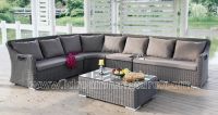 outdoor rattan / wicker furniture sofa set