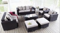 outdoor rattan furniture sofa set