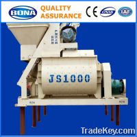 JS1000 Twin Shaft Concrete Mixer