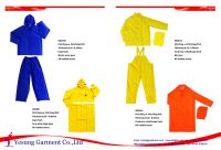 raincoat, rainsuit, poncho, safety vest
