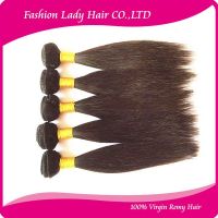 super quality tangle free natural color silky straight  Remy virgin hair  100% malaysian hair weft
