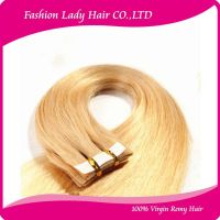 wholesale high quality 100% remy various color tape hair