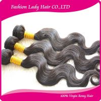 Best Seller fashion lady hair virgin remy no shedding natural color malaysian remy hair