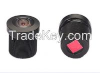 XS-8001B-D Megapixel lens for HD car recorder, 1/2.5", 2.75mm, FOV 170 degree