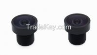 XS-8189-596 1/3" FOV 130-degree fisheye lens for car rear-view camera
