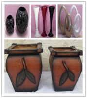 Fiberglass/MgO/ceramic/plastic pot, plastic flower pot, vase decorative detachable flower pot