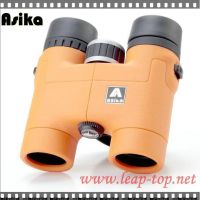 Wide-Angle Central Focus Orange Asika 8x32 Outdoors Sports Binoculars