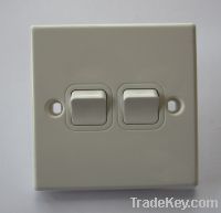 2 gang wall switches UK