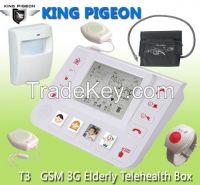 Daily activities monitoring health medical equipment for elderly. T3