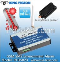 GSM SMS Temperature Humidity Alarm RTU5023