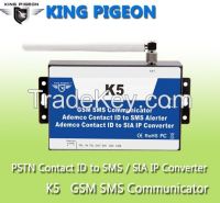 GSM Communitcator, PSTN Ademco Contact ID to SIA IP Converter K5