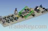 tire recycling machine production line for processing waste tyre
