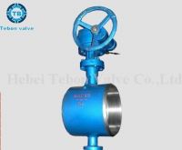 full welding butterfly valve