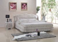 Sell popular antique  leather  bed