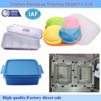 Taizhou Huangyan Mold Maker-Injection Mould for Plastic container/Molds for thin wall box/lunch box/plastic case design