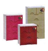 PP plastic storage drawer CDR926-4