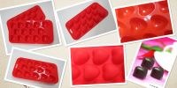 Silicone Candy Heart Mold 14 cavities