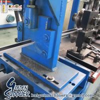 Fully automatic ceiling t grid t bar making machine