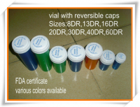 pill vials reversible plastic vials reversible medicial vials reversible