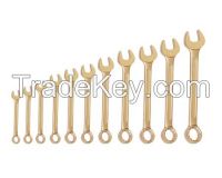 Non-Sparking Safety Tools Combination Wrench Set