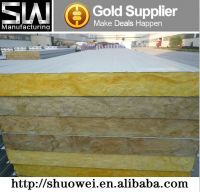 Sell high quality rock wool sandwich panel for protable house