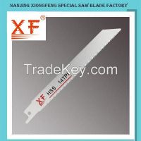 XF-S918B:HSS Reciprocating Saw Blade For Cutting Metal