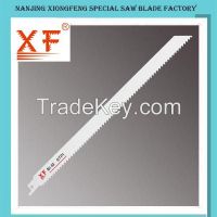 XF-S300A:305mm Bi-Metal reciprocating saw blade for Cutting Wood Nails